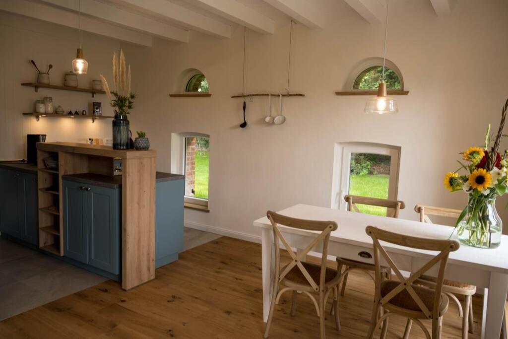 Zum Heuerling Ferienwohung Im Alten Stall Mit Sauna Ферсмольд Екстер'єр фото