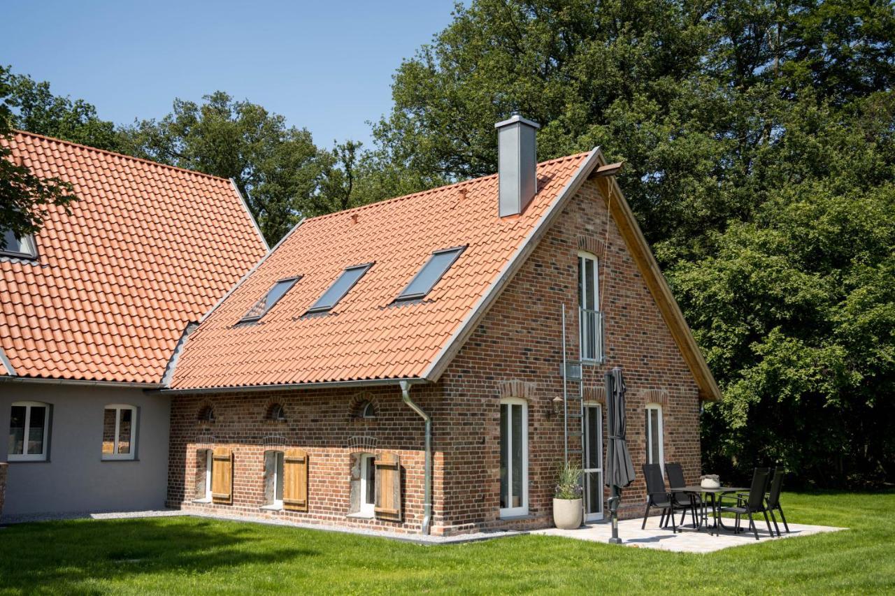 Zum Heuerling Ferienwohung Im Alten Stall Mit Sauna Ферсмольд Екстер'єр фото